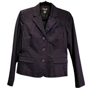 Rafaella Petites Women's Blazer, Navy Blue - Size 8P